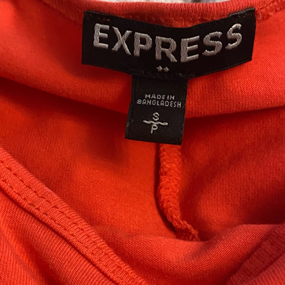 Express Red Tank Top - Picture 3 of 4